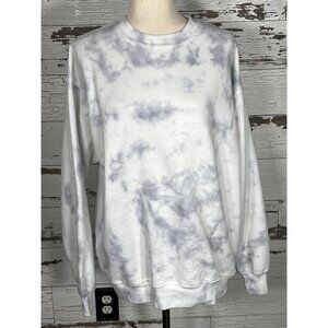 BFFS & BABES Tie Dye Sweatshirt in Smoke Show Gray Sz 2 (Unisex Large) EUC